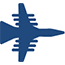 fixed wing aircraft icon