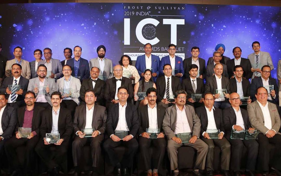 In its 17th Edition, Frost & Sullivan’s 2019 India ICT Awards Recognized Frontrunners from the ICT Industry Demonstrating Technological Excellence and Digital Transformation