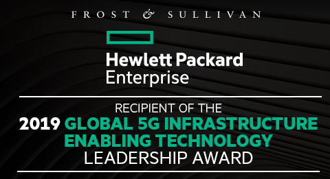 Frost & Sullivan commends HPE for Addressing 5G Infrastructure Needs