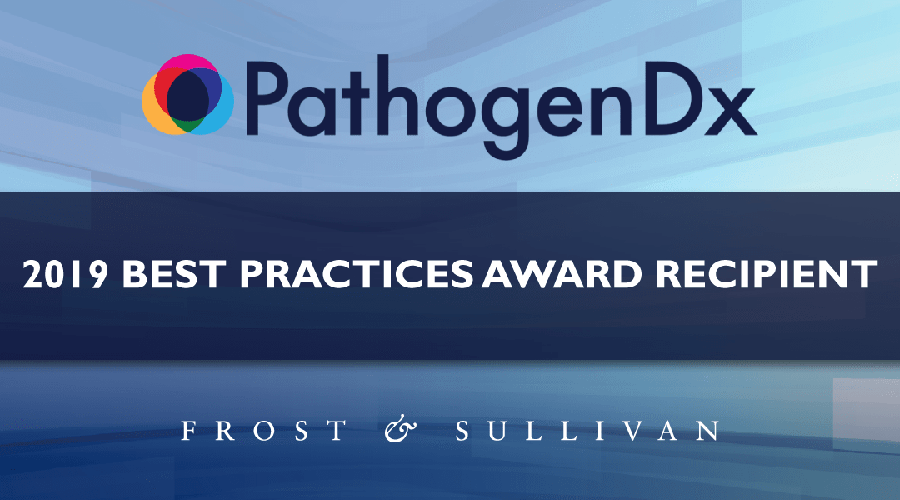 PathogenDx Lauded by Frost & Sullivan for Its Game-changing DNA-based Multiplex Microarray Technology