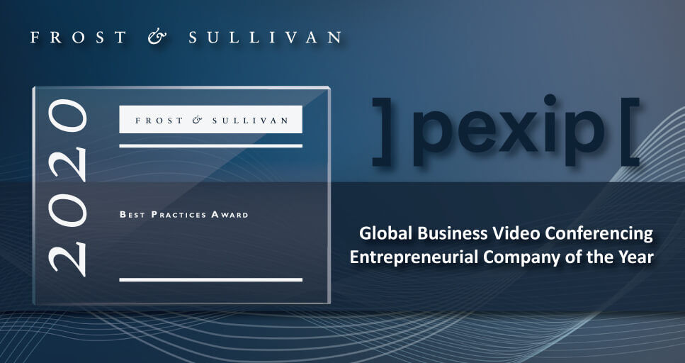 Frost & Sullivan Names Pexip Global Company of the Year for Technology Innovation and Business Growth