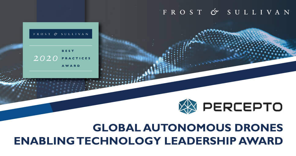 Percepto Lauded by Frost & Sullivan for Accelerating Clients’ Decision-Making with its Emerging Technology-led Autonomous Drone Solution