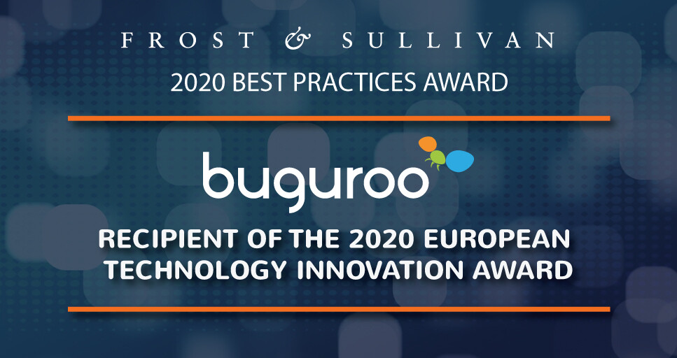 buguroo Recognized by Frost & Sullivan with Fraud Prevention Award for Behavioral Biometrics-based Solution, bugFraud