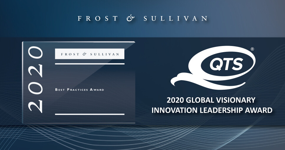 QTS Lauded by Frost & Sullivan for its Best-of-Breed Data Center Facilities Offering Unparalleled Reliability, Resilience, and Operational Visibility