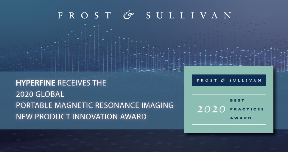 Hyperfine Lauded by Frost & Sullivan for Developing the World’s Only Portable MRI System for Point of Care