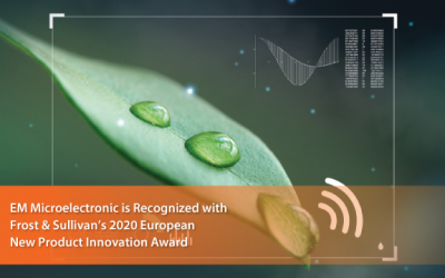 EM Microelectronic Commended by Frost & Sullivan for its Augmented RFID Solution, em|aura-sense