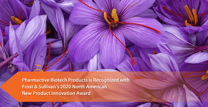 Pharmactive Earns Acclaim from Frost & Sullivan for Helping People Improve their Cognitive Functions with its Saffron-based Ingredient, Affron®