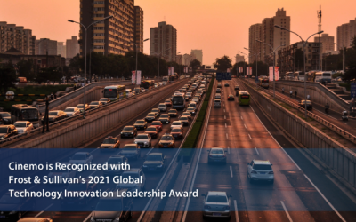 Cinemo Receives 2021 Frost & Sullivan Technology Innovation Leadership Award
