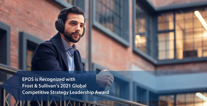 EPOS Recognized by Frost & Sullivan with 2021 Global Competitive Strategy Leadership Award