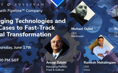 Frost & Sullivan Presents 3 Emerging Technologies and Use Cases to Fast-track Digital Transformation