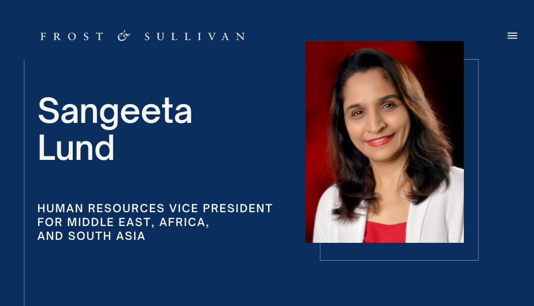 Frost & Sullivan Announces New Vice President of Human Resources for Middle East, Africa and South Asia