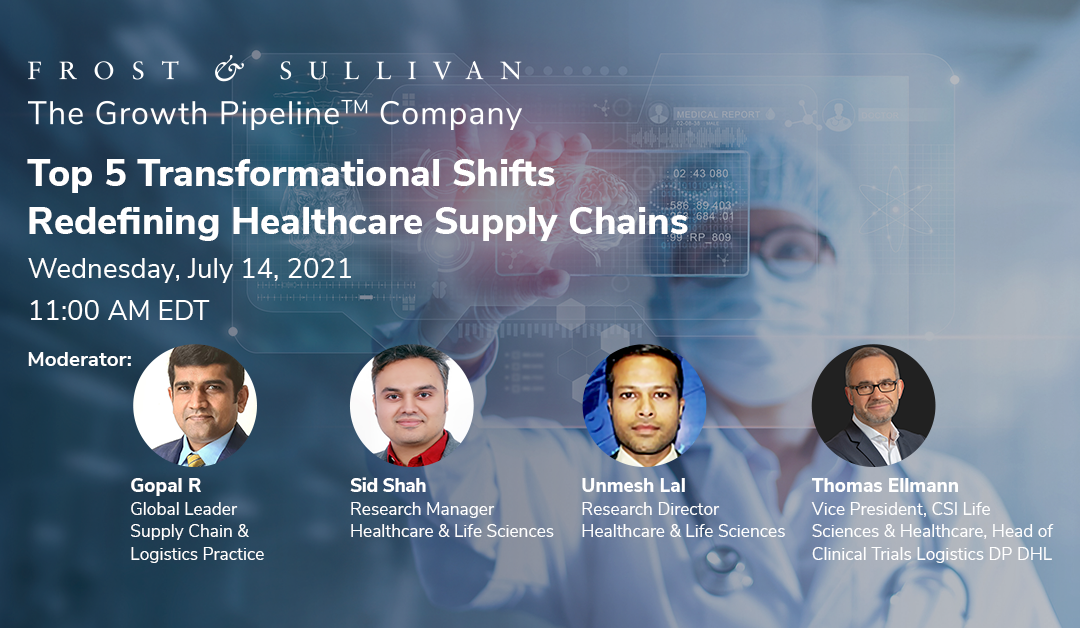 Frost & Sullivan Unfolds Top 5 Transformational Shifts Redefining the Healthcare Supply Chain