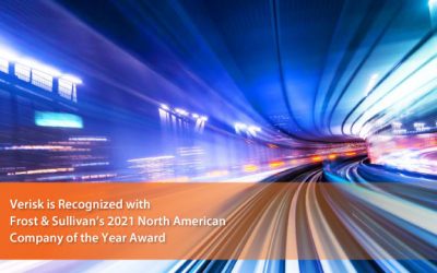 Verisk Analytics Lauded by Frost & Sullivan for Pioneering Telematics Data Exchange for Usage-Based Insurance in North America