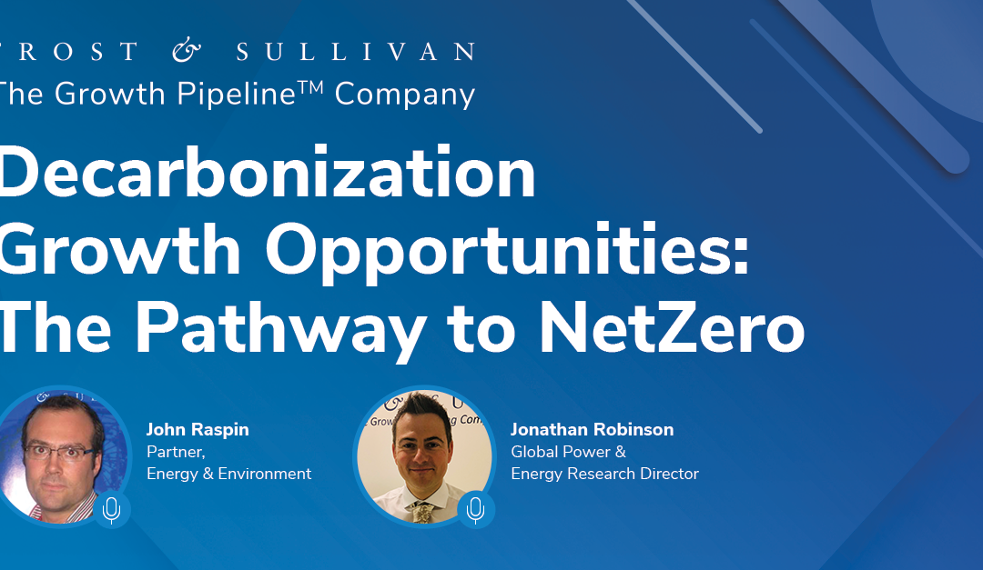 Frost & Sullivan Explores the Pathway to Net Zero