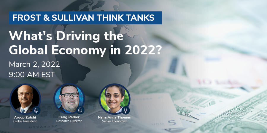 Frost & Sullivan Reveals Strategic Growth Opportunities Amidst Global Economic Recovery in 2022