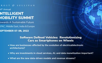 Engage with a Sustainable Future through Software-defined Vehicles at Frost & Sullivan’s Summit