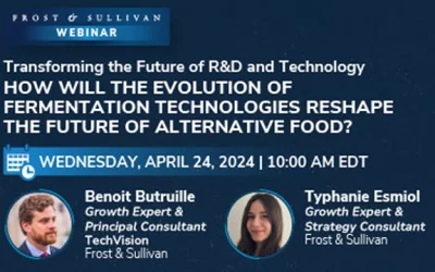 Which growth opportunities will disruptive fermentation technologies present for the development of alternative food products?
