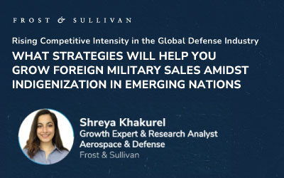 How can US-based companies compete globally and grow sustainably in the defense trade industry?