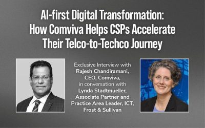 AI-first Digital Transformation: How Comviva Helps CSPs Accelerate Their Telco-to-Techco Journey