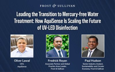 Leading the Transition to Mercury-free Water Treatment: How AquiSense Is Scaling the Future of UV-LED Disinfection