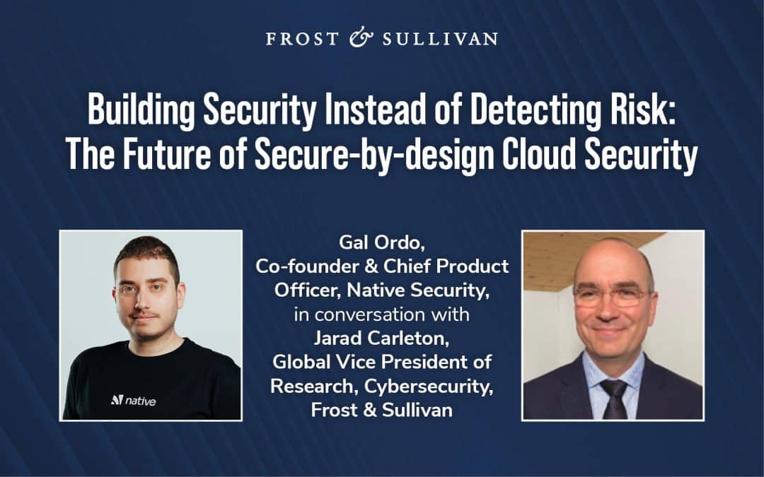 Building Security Instead of Detecting Risk: The Future of Secure-by-design Cloud Security
